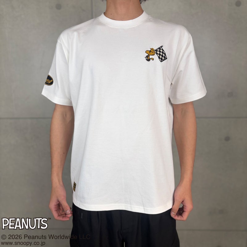【FLAGSTAFF×PEANUTS】SNOOPY BIKER TEE