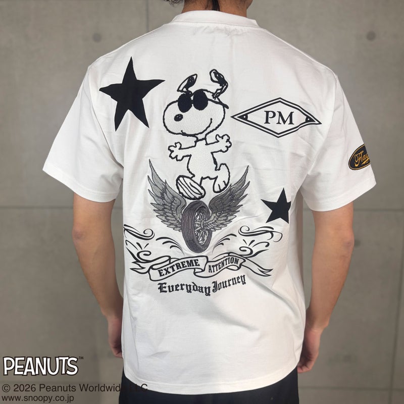 【FLAGSTAFF×PEANUTS】SNOOPY PM TEE