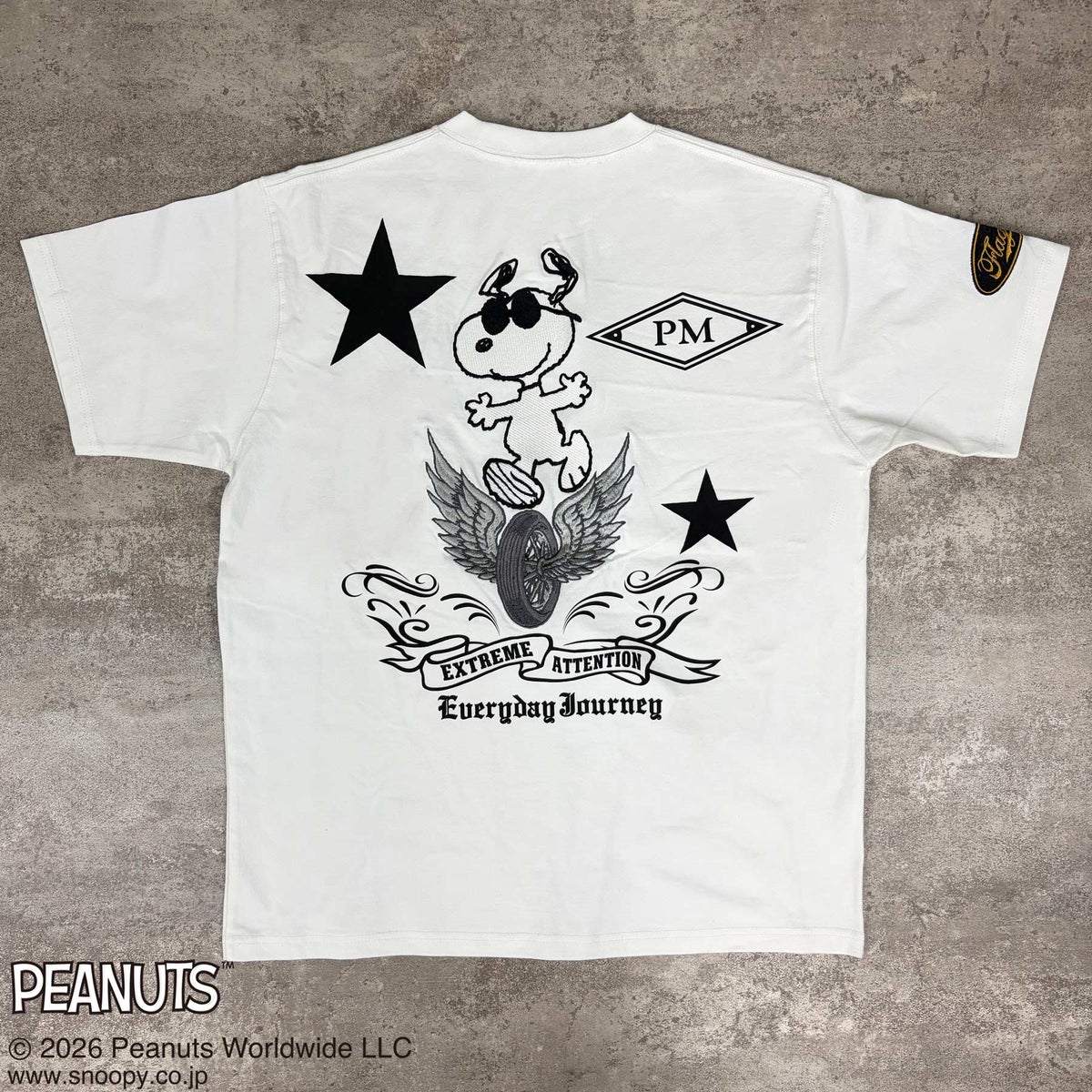 【FLAGSTAFF×PEANUTS】SNOOPY PM TEE