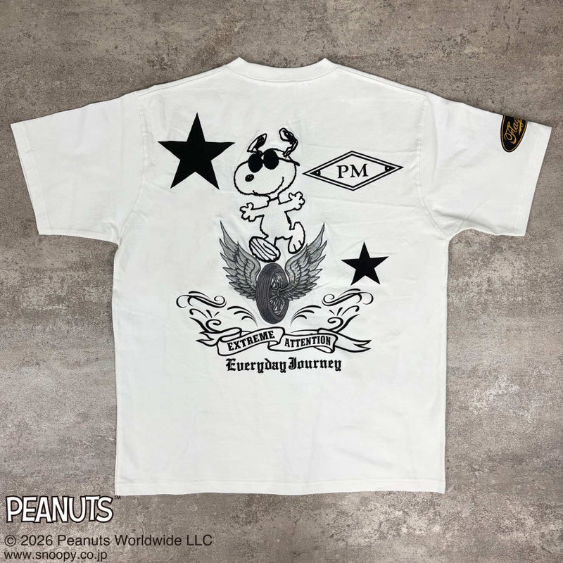 【FLAGSTAFF×PEANUTS】SNOOPY PM TEE