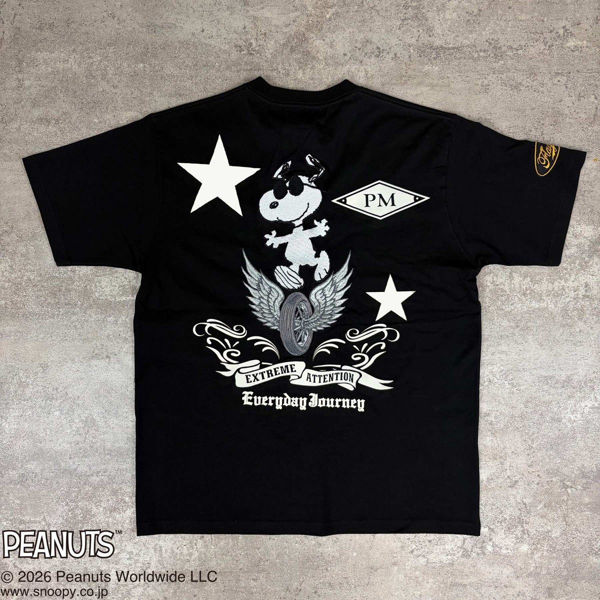 【FLAGSTAFF×PEANUTS】SNOOPY PM TEE