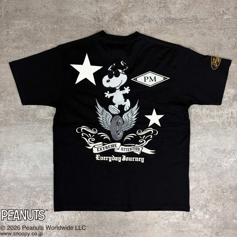【FLAGSTAFF×PEANUTS】SNOOPY PM TEE
