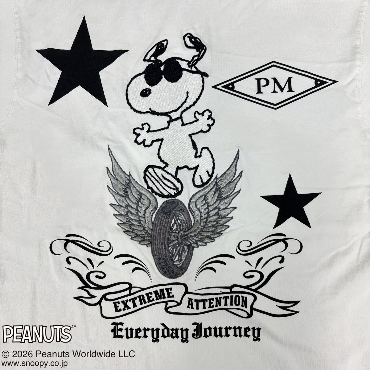 【FLAGSTAFF×PEANUTS】SNOOPY PM TEE