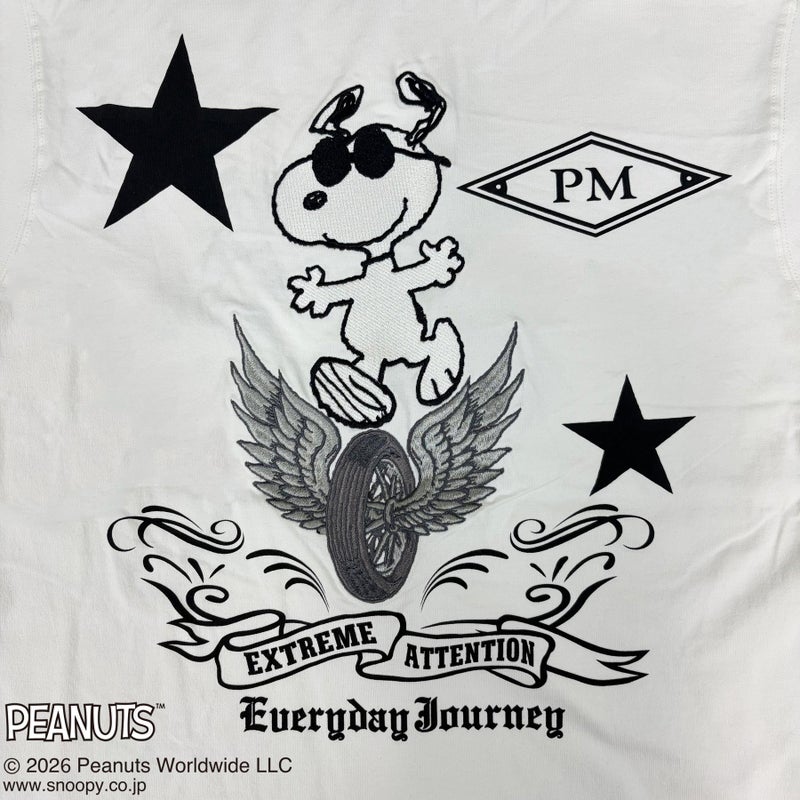 【FLAGSTAFF×PEANUTS】SNOOPY PM TEE