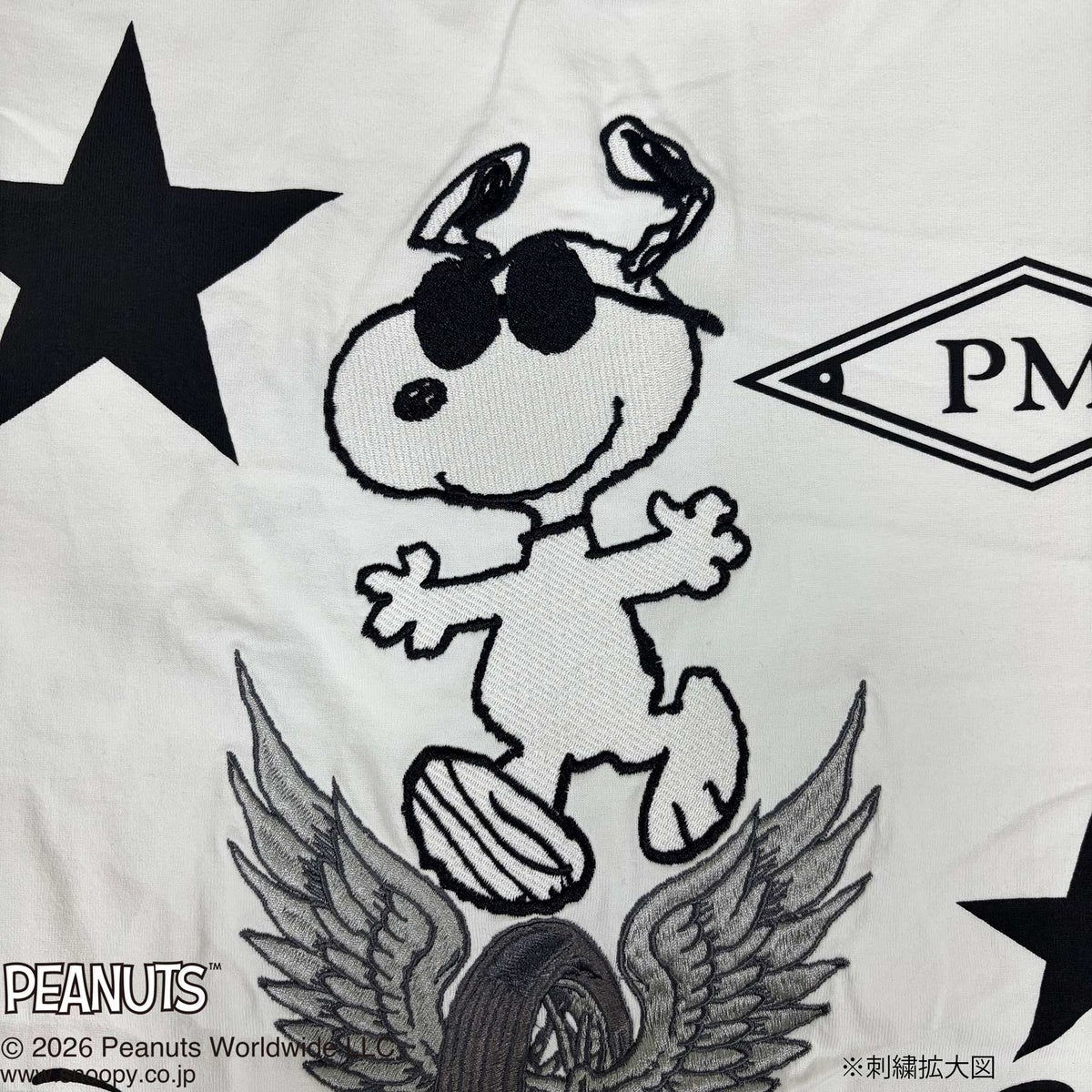 【FLAGSTAFF×PEANUTS】SNOOPY PM TEE