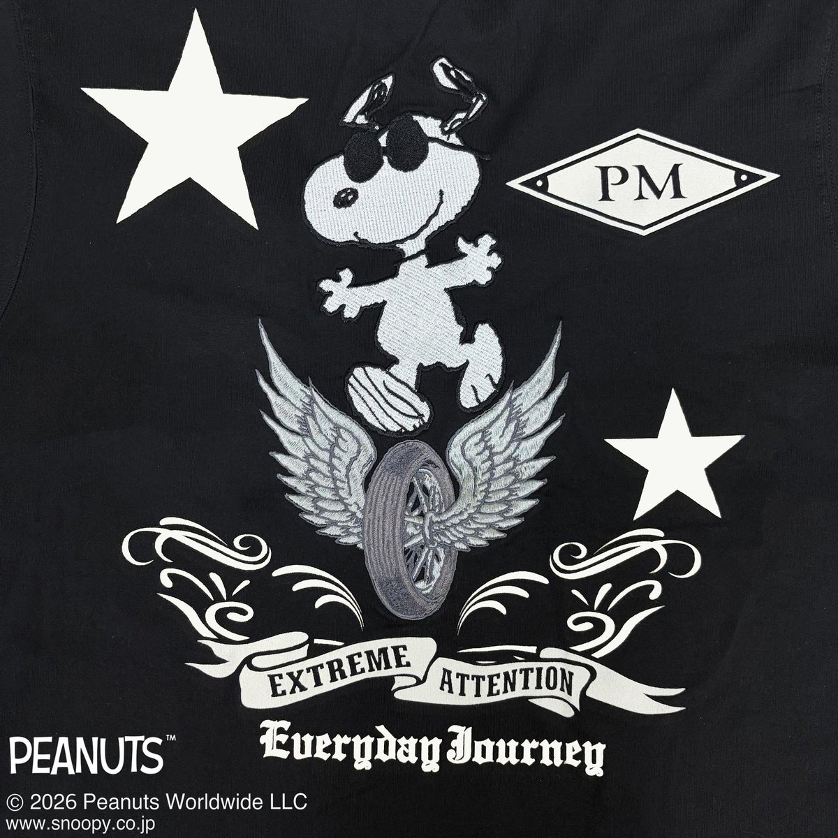 【FLAGSTAFF×PEANUTS】SNOOPY PM TEE