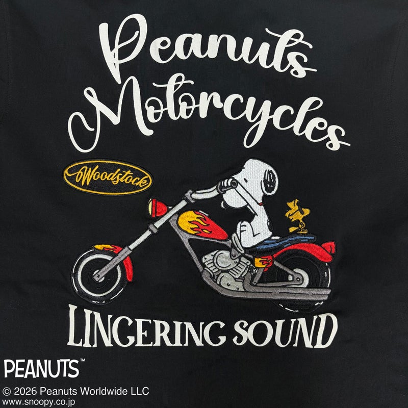 【FLAGSTAFF×PEANUTS】SNOOPY MOTORCYCLE POLO Shirt