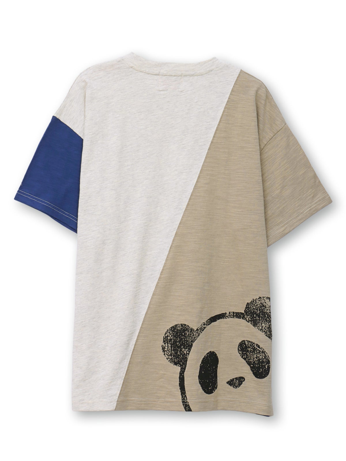 【PANDIESTA JAPAN】リメイク風切替BIGシルエットTシャツ