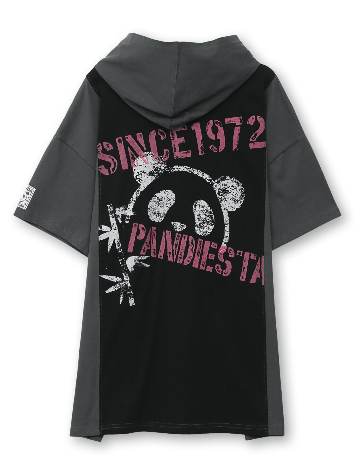 【PANDIESTA JAPAN】ミリタリー切替 半袖Tパーカー