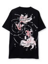 【絡繰魂】“うるおい金魚”刺繍入りTシャツ