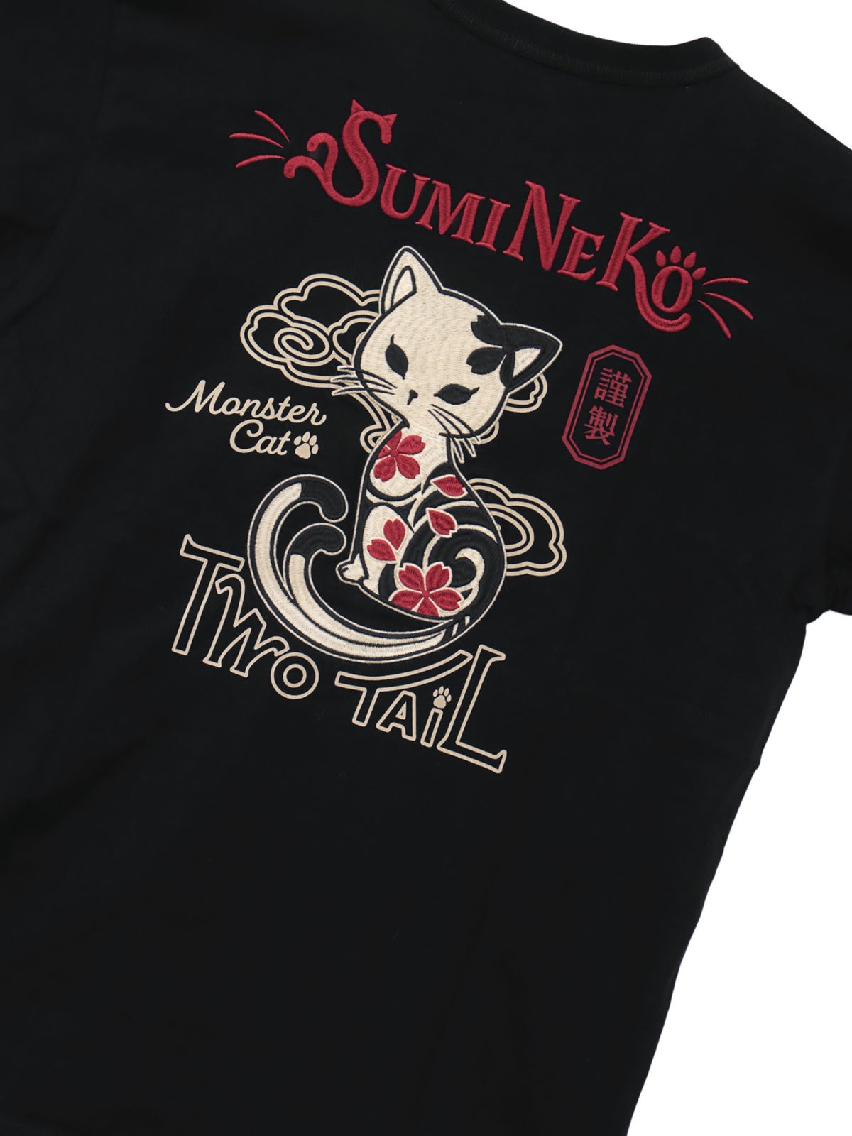 【SUMINEKO】“復刻 スミネコ”刺繍入りTシャツ