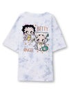 【BETTY BOOP】“エンジェルWベイビーベティ”刺繍入りTシャツ〔別注〕
