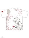 ＜予約＞【錦×EVANGELION】“綾波 夜桜”刺繍入りTシャツ