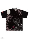 ＜予約＞【錦×EVANGELION】“綾波 夜桜”刺繍入りTシャツ