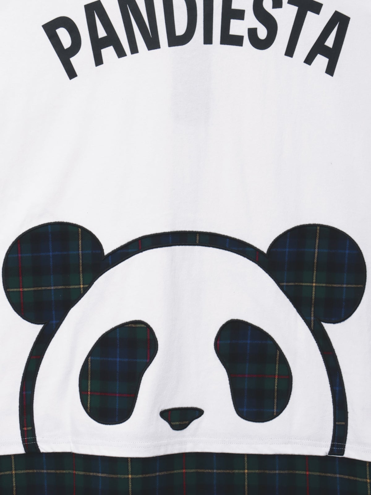【PANDIESTA JAPAN】パンダネクタイ付き刺繍入りTシャツ