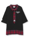 【PANDIESTA JAPAN】パンダネクタイ付き刺繍入りTシャツ