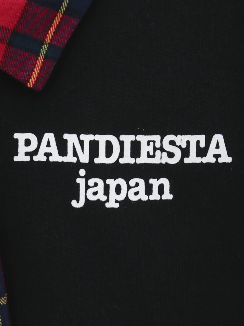 【PANDIESTA JAPAN】パンダネクタイ付き刺繍入りTシャツ