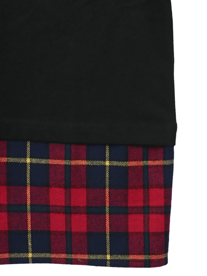 【PANDIESTA JAPAN】パンダネクタイ付き刺繍入りTシャツ