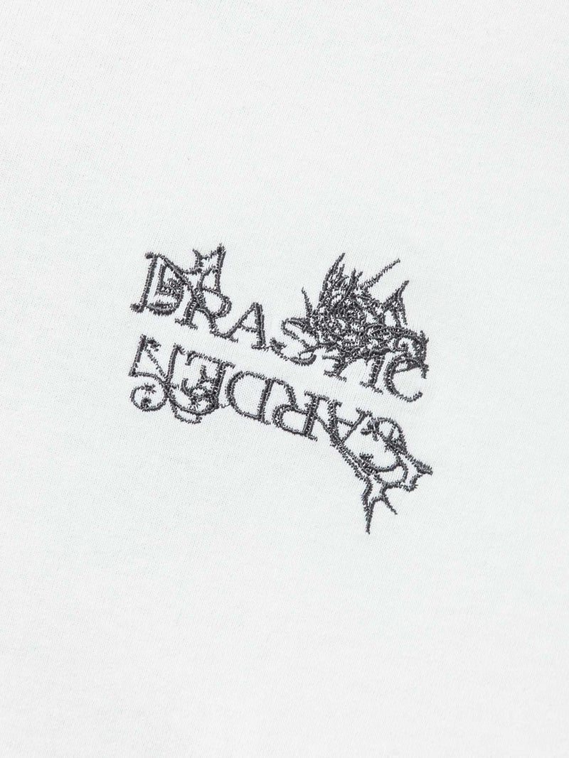 【DRASTICGARDEN】“稲妻の薔薇”総刺繍Tシャツ