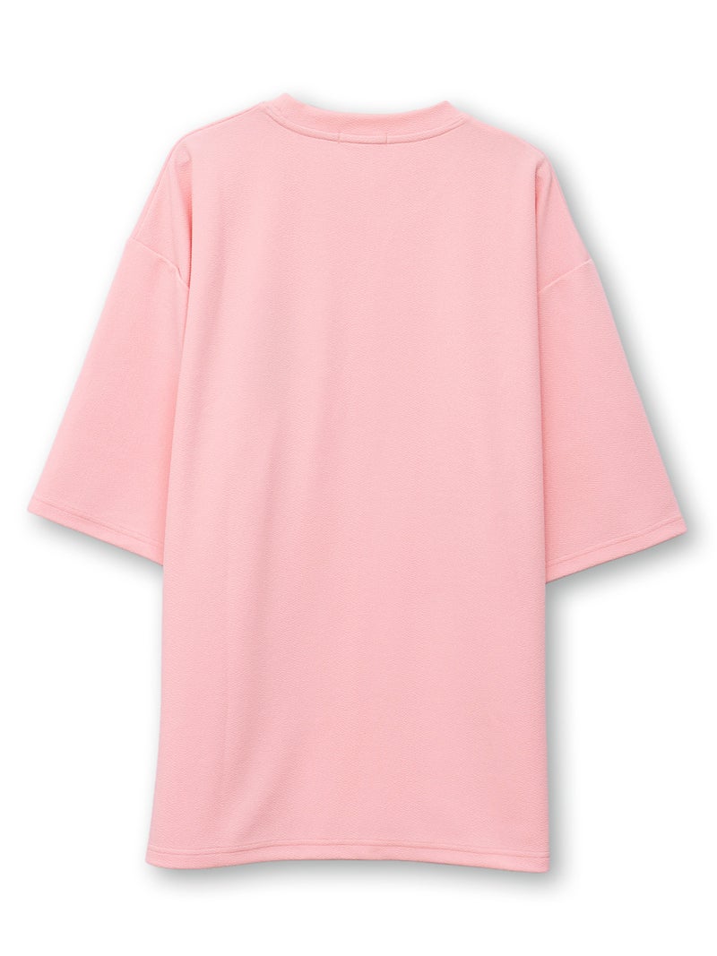 【雅結】桜柄 刺繍入りTシャツ