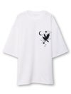【雅結】八咫烏 刺繍入りTシャツ