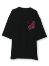 【雅結】八咫烏 刺繍入りTシャツ