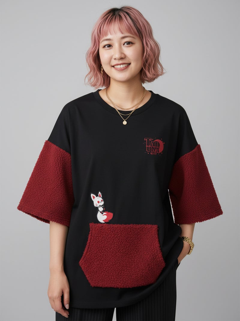  【TAILUNA CITY】ボアポケット BIG TEE