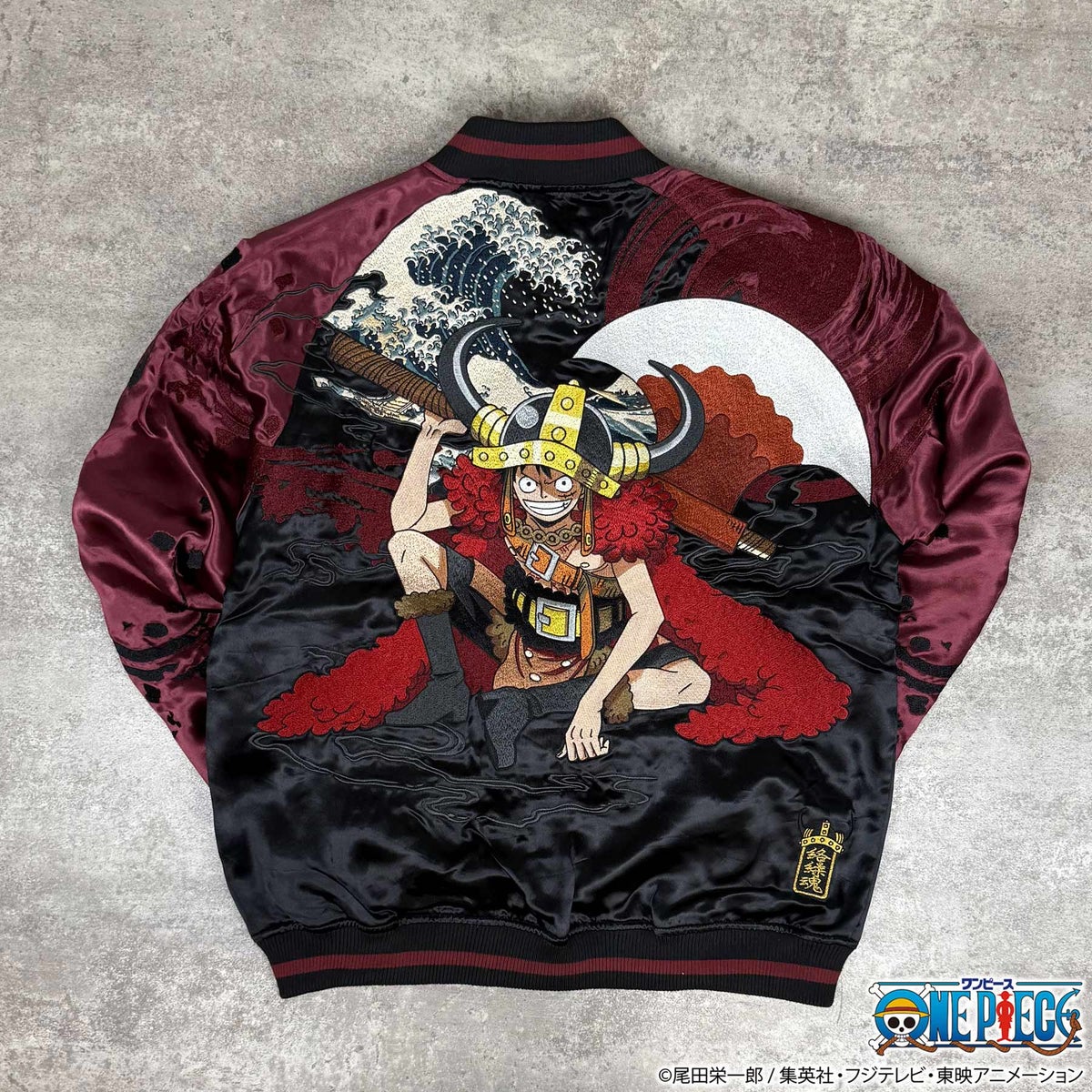 ＜予約＞【ONE PIECE×絡繰魂】ルフィ(エルバフ)リバーシブルスカジャン