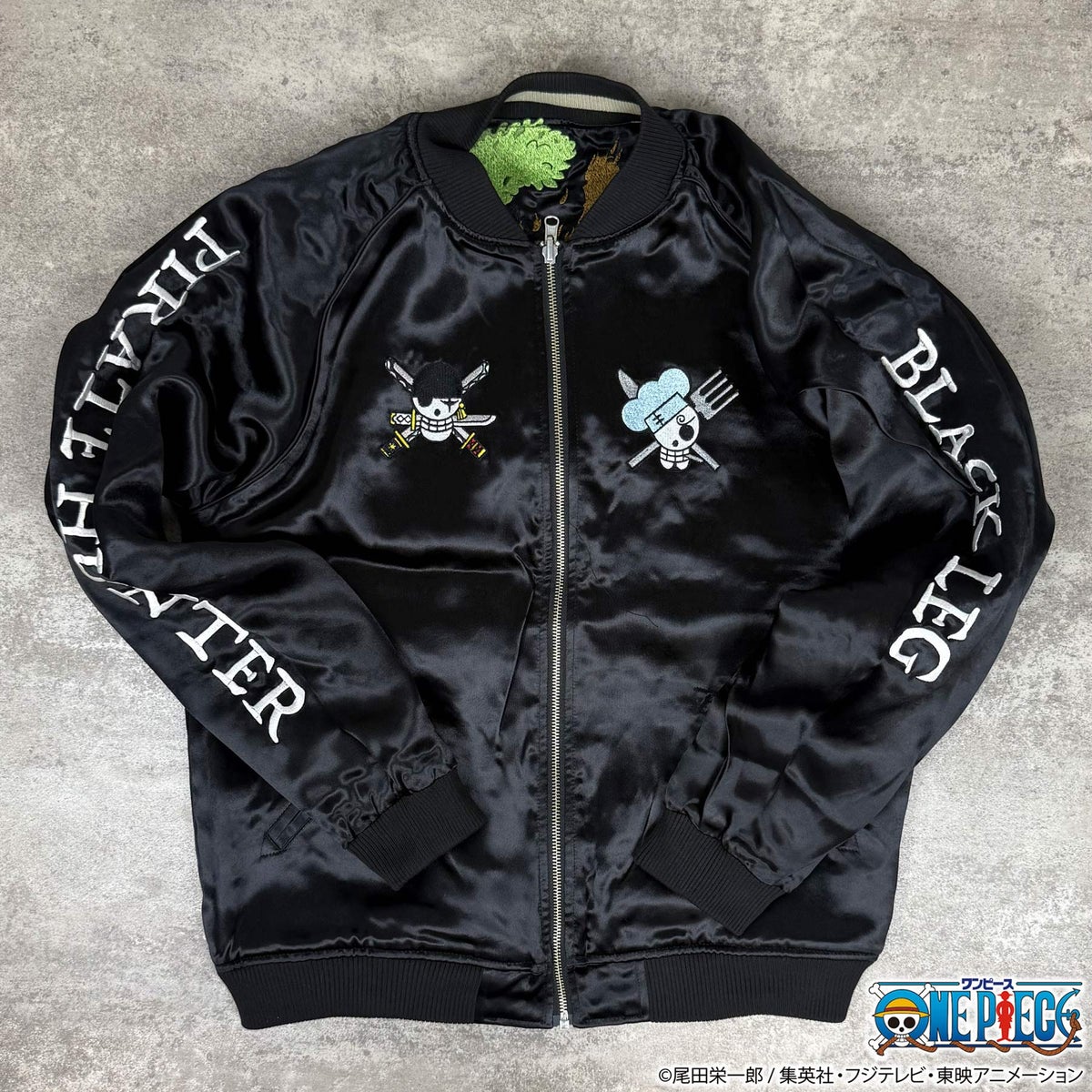 ＜予約＞【ONE PIECE×絡繰魂】ゾロ&サンジ(エルバフ)リバーシブルスカジャン