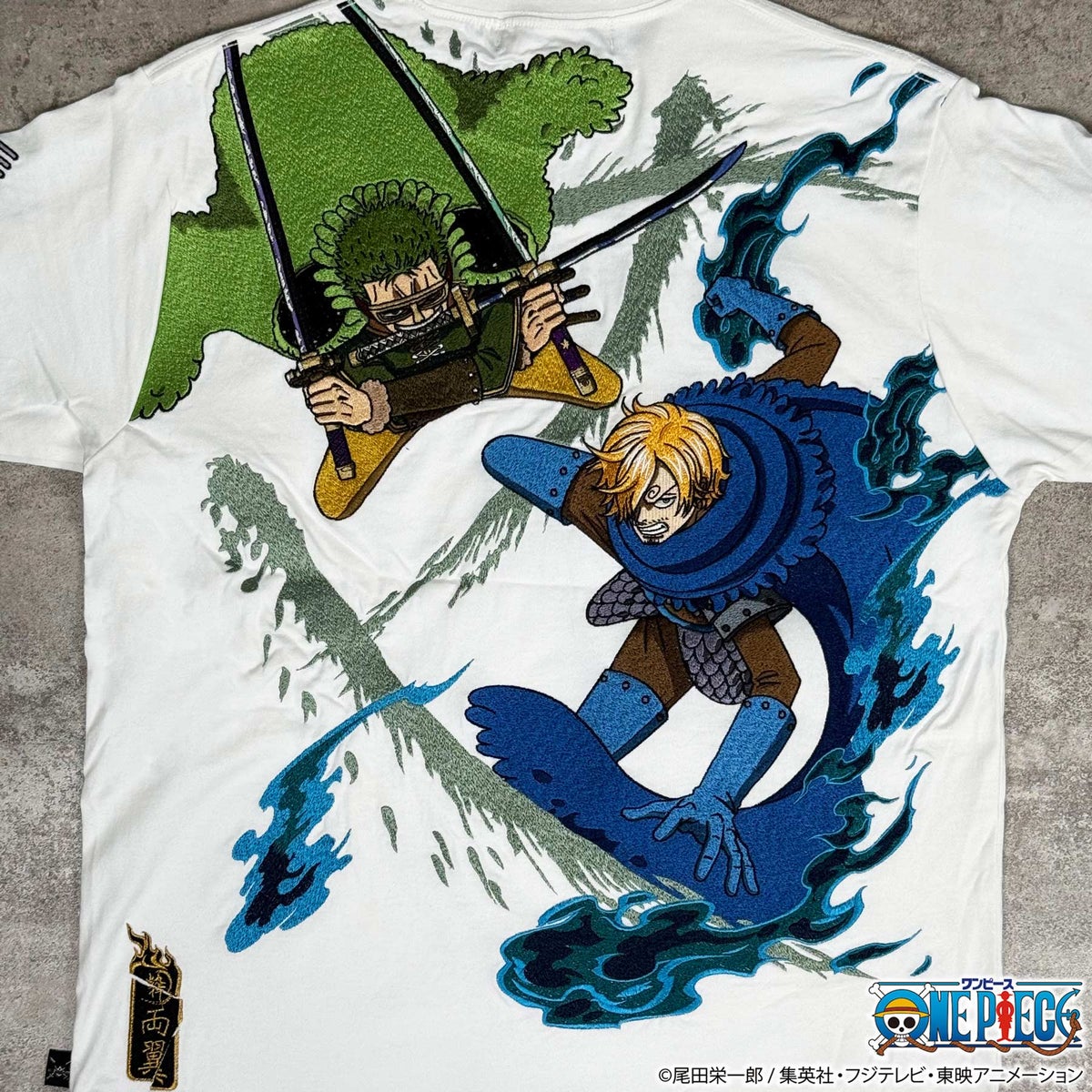  ＜予約＞【ONE PIECE×絡繰魂】ゾロ&サンジ(エルバフ)Tee