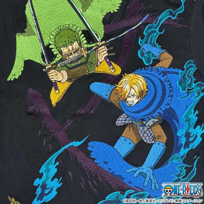  ＜予約＞【ONE PIECE×絡繰魂】ゾロ&サンジ(エルバフ)Tee