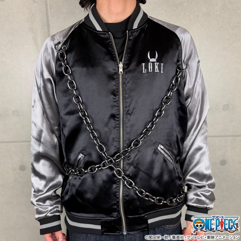 ＜予約＞【ONE PIECE×絡繰魂】ロキリバーシブルスカジャン