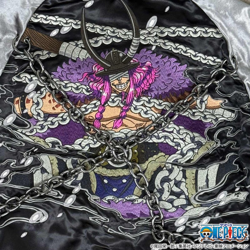 ＜予約＞【ONE PIECE×絡繰魂】ロキリバーシブルスカジャン