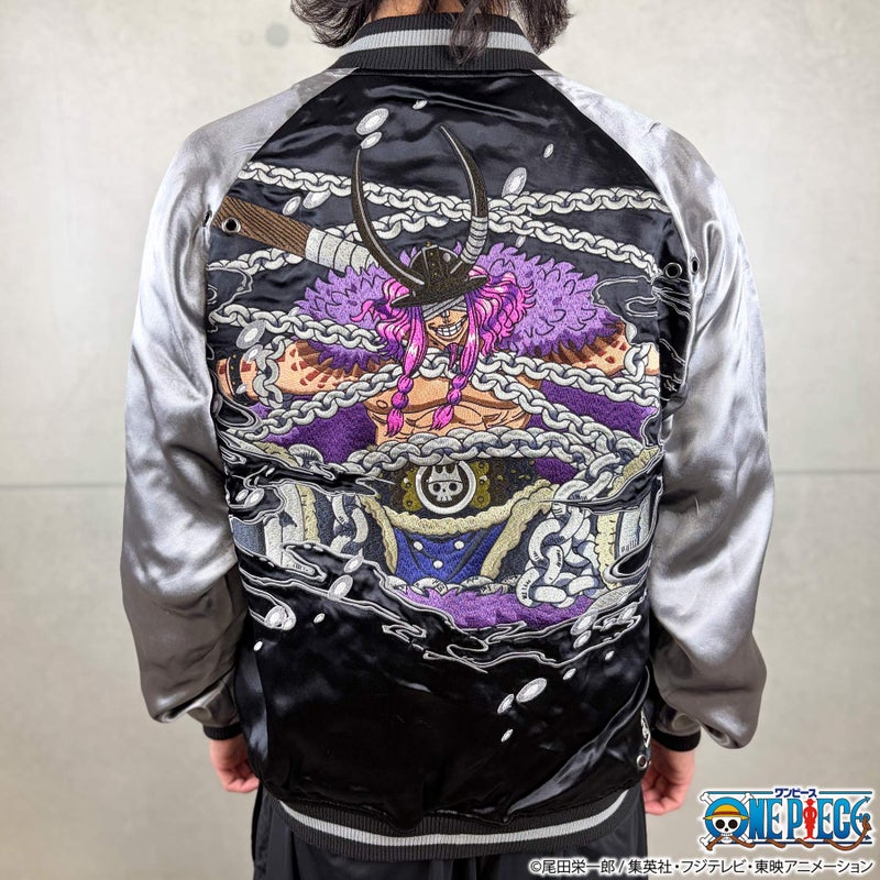 ＜予約＞【ONE PIECE×絡繰魂】ロキリバーシブルスカジャン