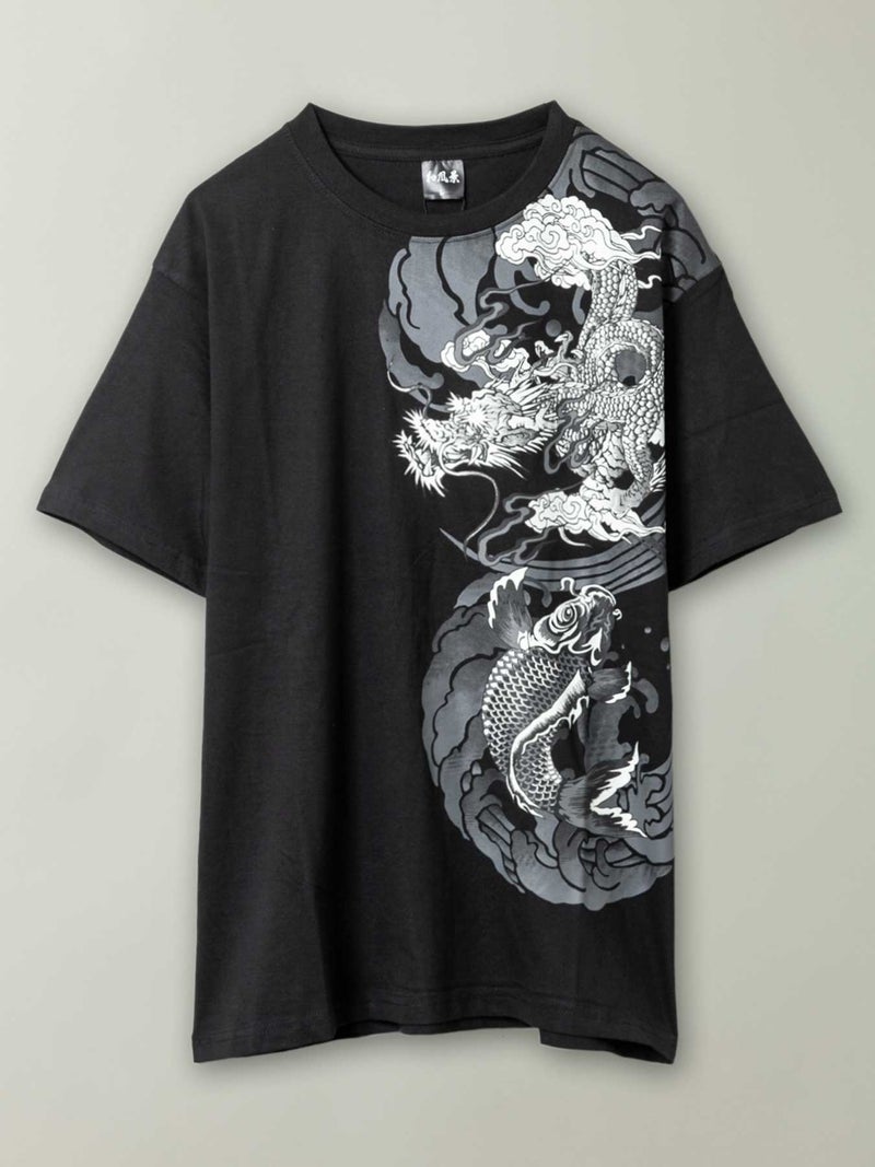 【和風景】“登竜門”プリントTシャツ