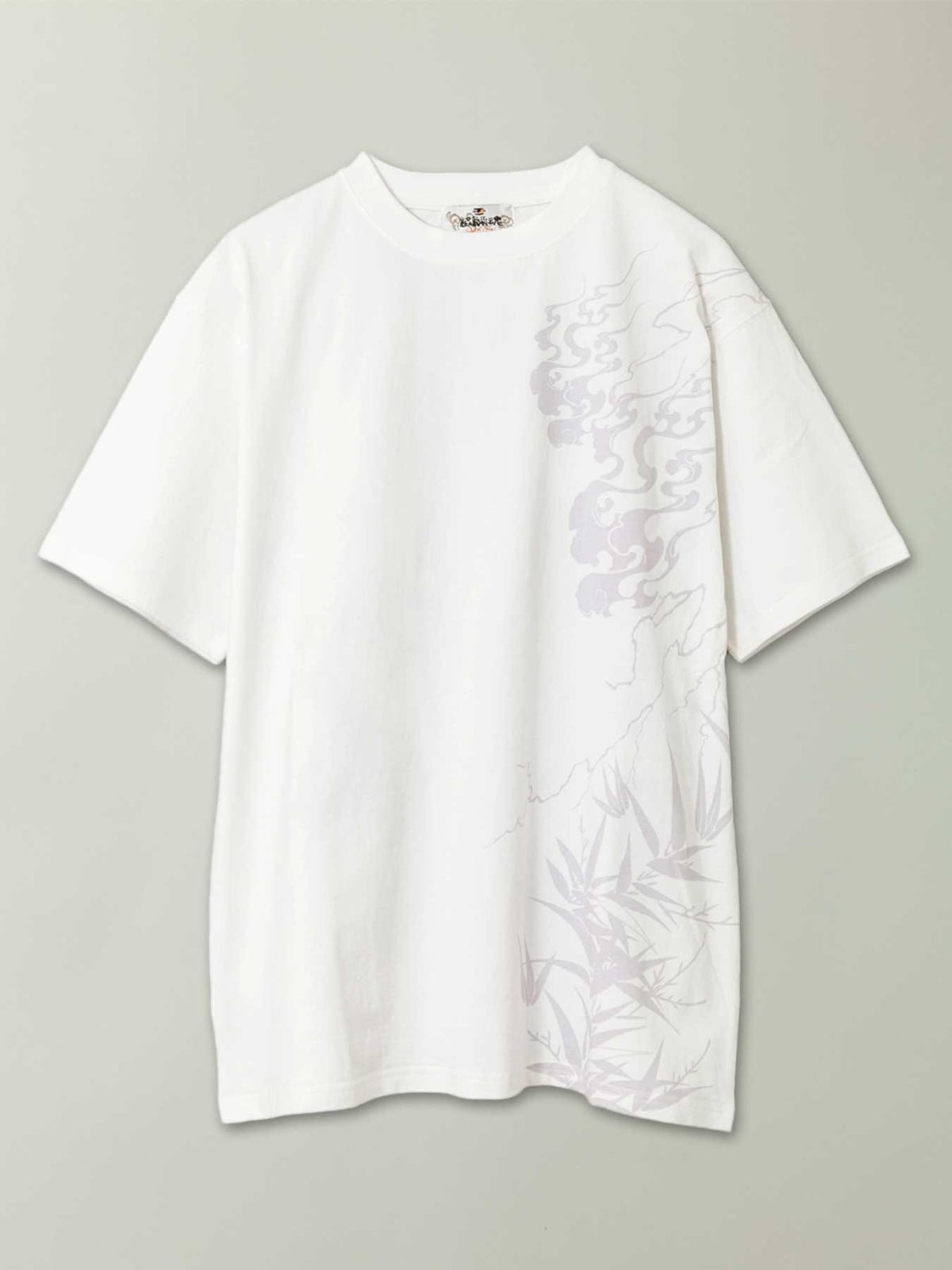 【絡繰魂】“八咫烏火炎”総刺繍Tシャツ