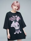 【USAGI-LUCID】KuroEプリントBIG TEE
