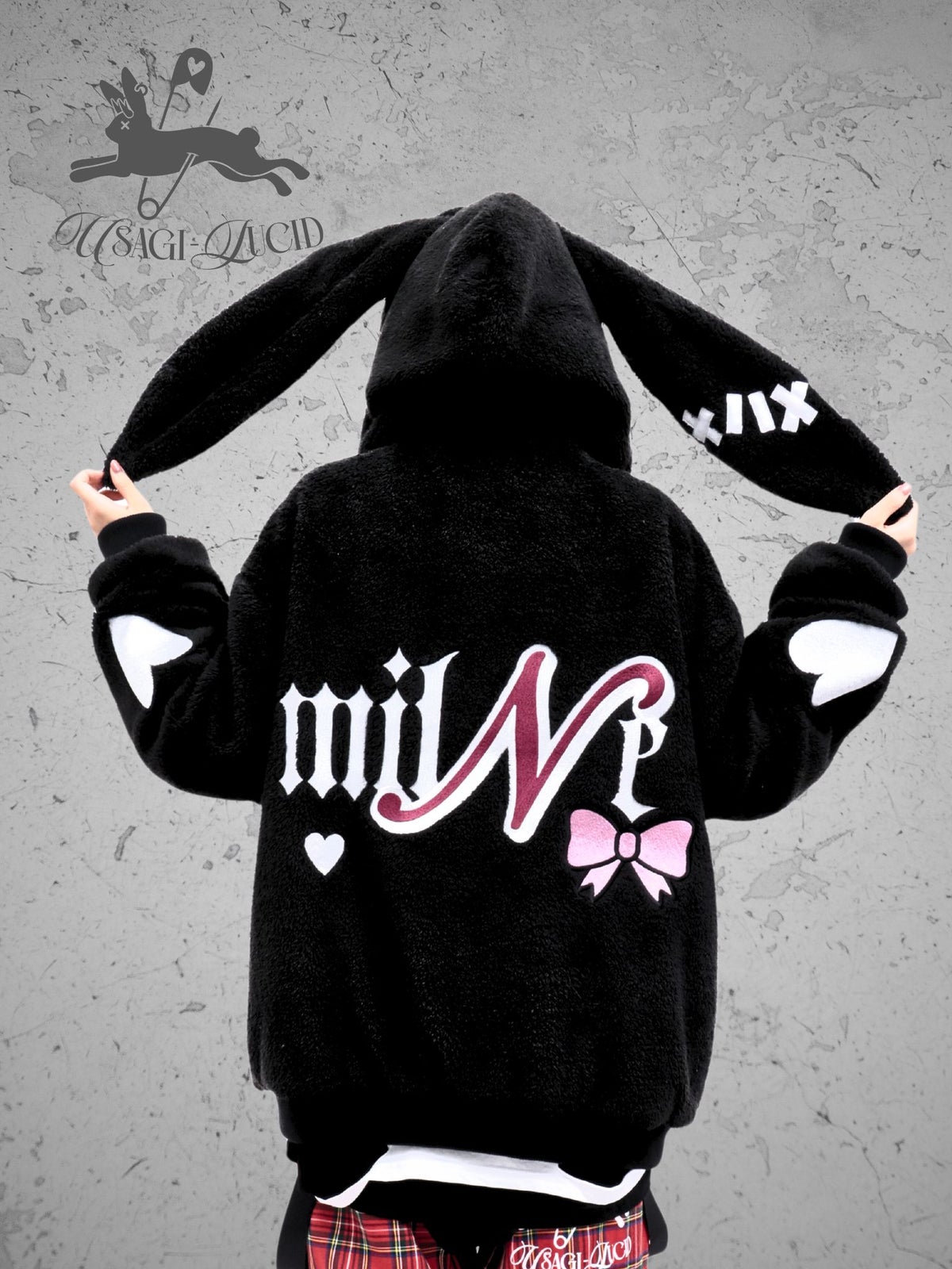 【USAGI-LUCID】milNeファーボアジャケット