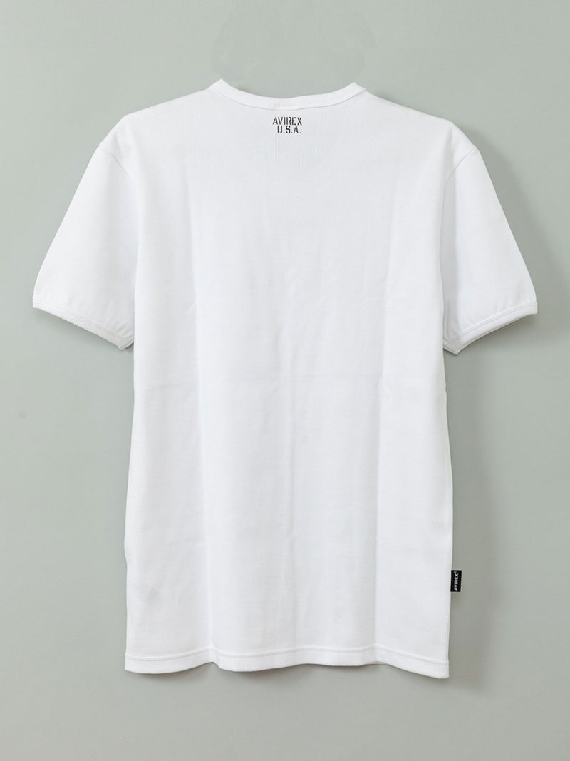  【AVIREX】DAILY V-NECK T-SHIRT