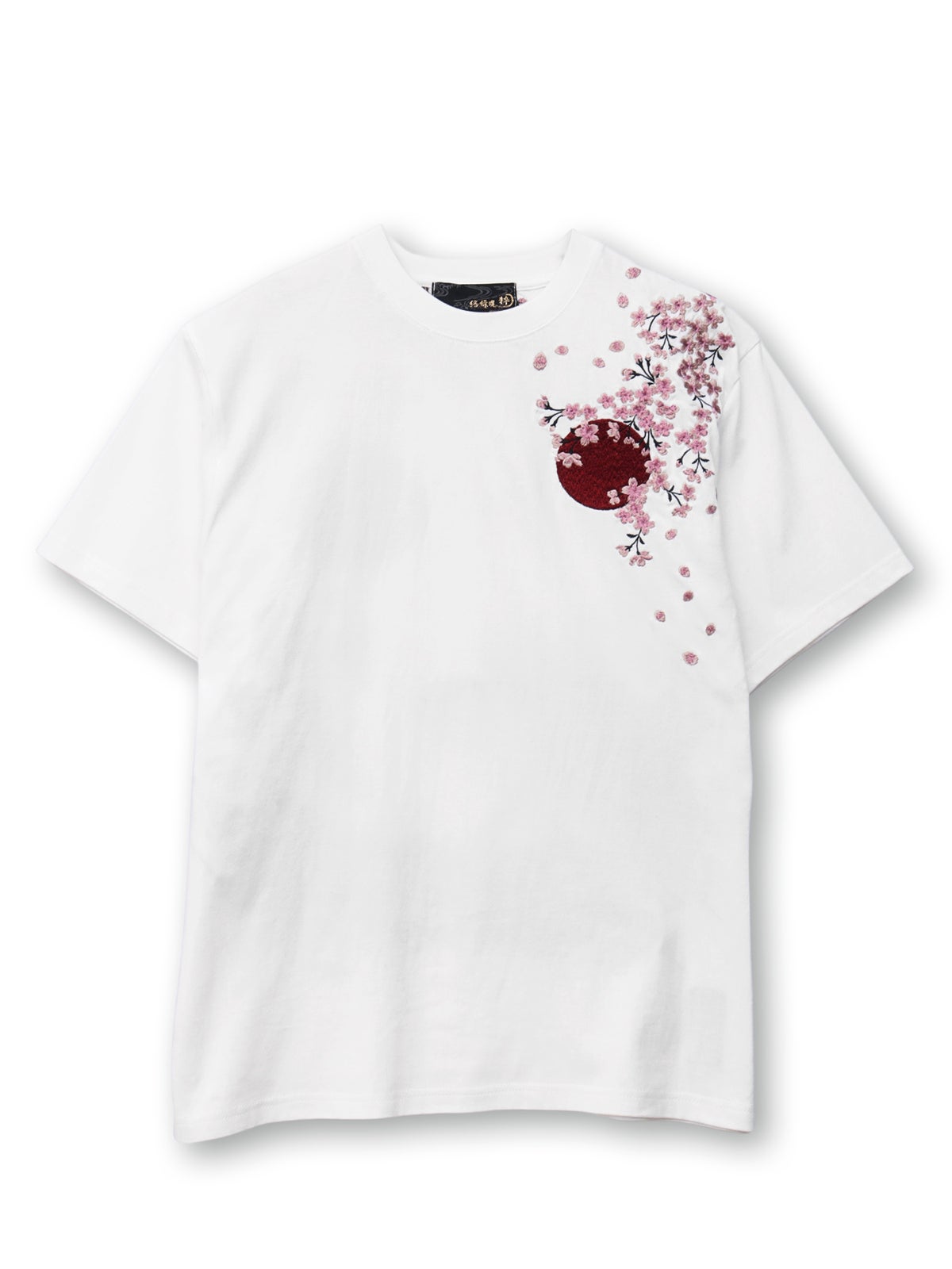 【絡繰魂・粋】“神奈川沖浪裏”総刺繍半袖Tシャツ