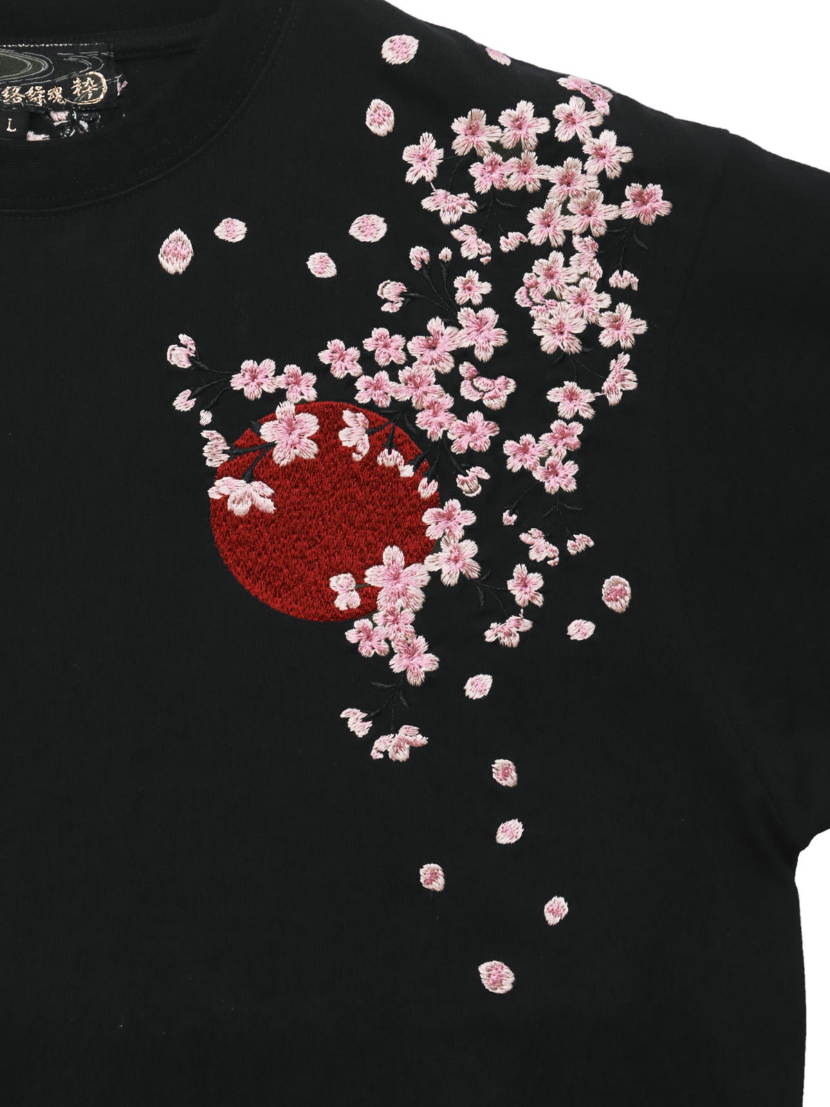 【絡繰魂・粋】“神奈川沖浪裏”総刺繍半袖Tシャツ
