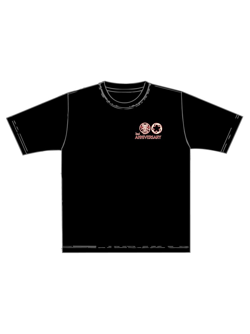 【SUMINEKO】“スミネコ 2nd anniversary 陰陽猫”プリントTシャツ 1