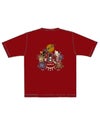 【SUMINEKO】“スミネコ 2nd anniversary 陰陽猫”プリントTシャツ 2