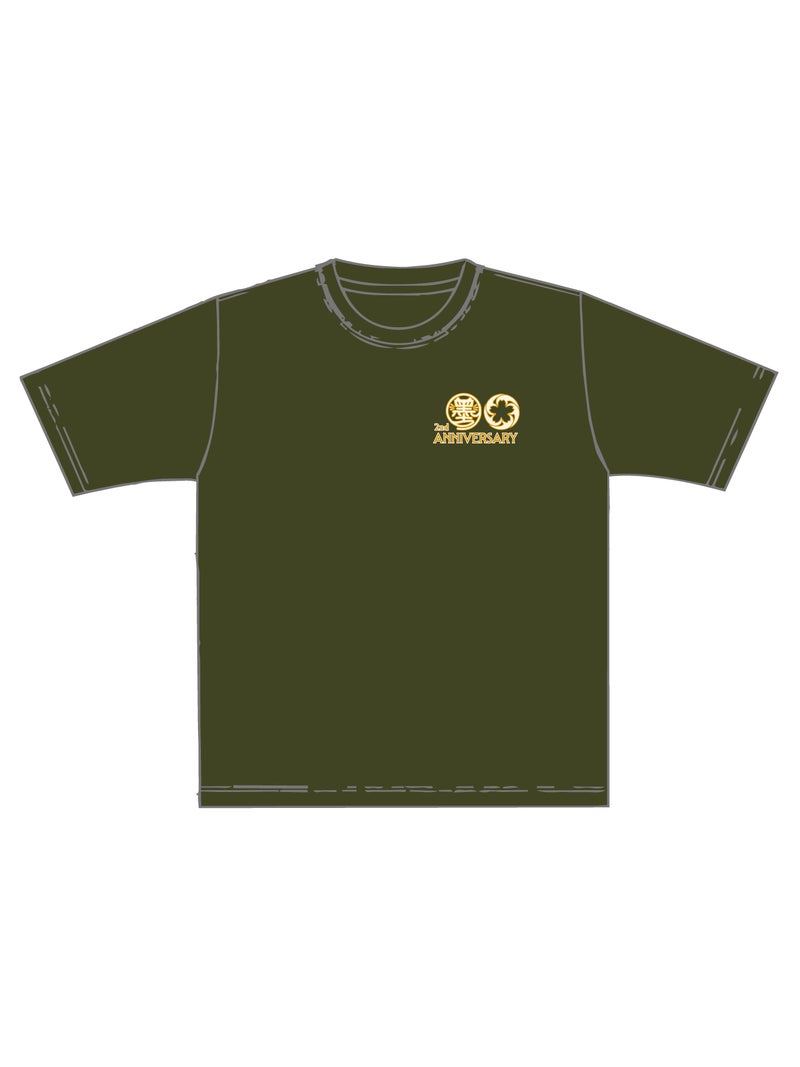 【SUMINEKO】“スミネコ 2nd anniversary 陰陽猫”プリントTシャツ 3
