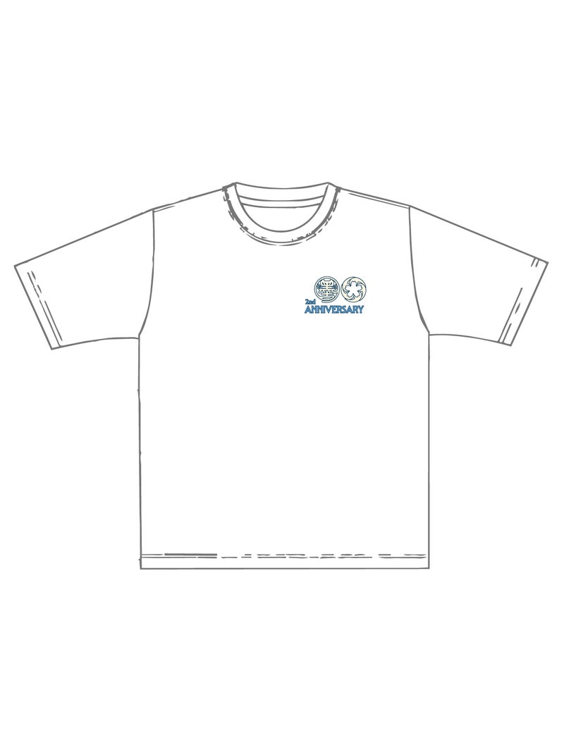 【SUMINEKO】“スミネコ 2nd anniversary 伸び猫”プリントTシャツ 1