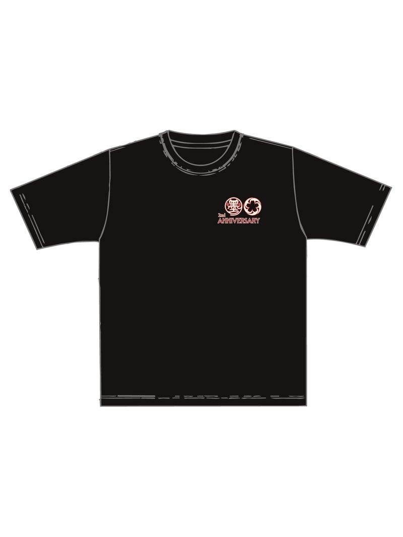 【SUMINEKO】“スミネコ 2nd anniversary 伸び猫”プリントTシャツ 1