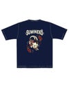 【SUMINEKO】“スミネコ 2nd anniversary 伸び猫”プリントTシャツ 3
