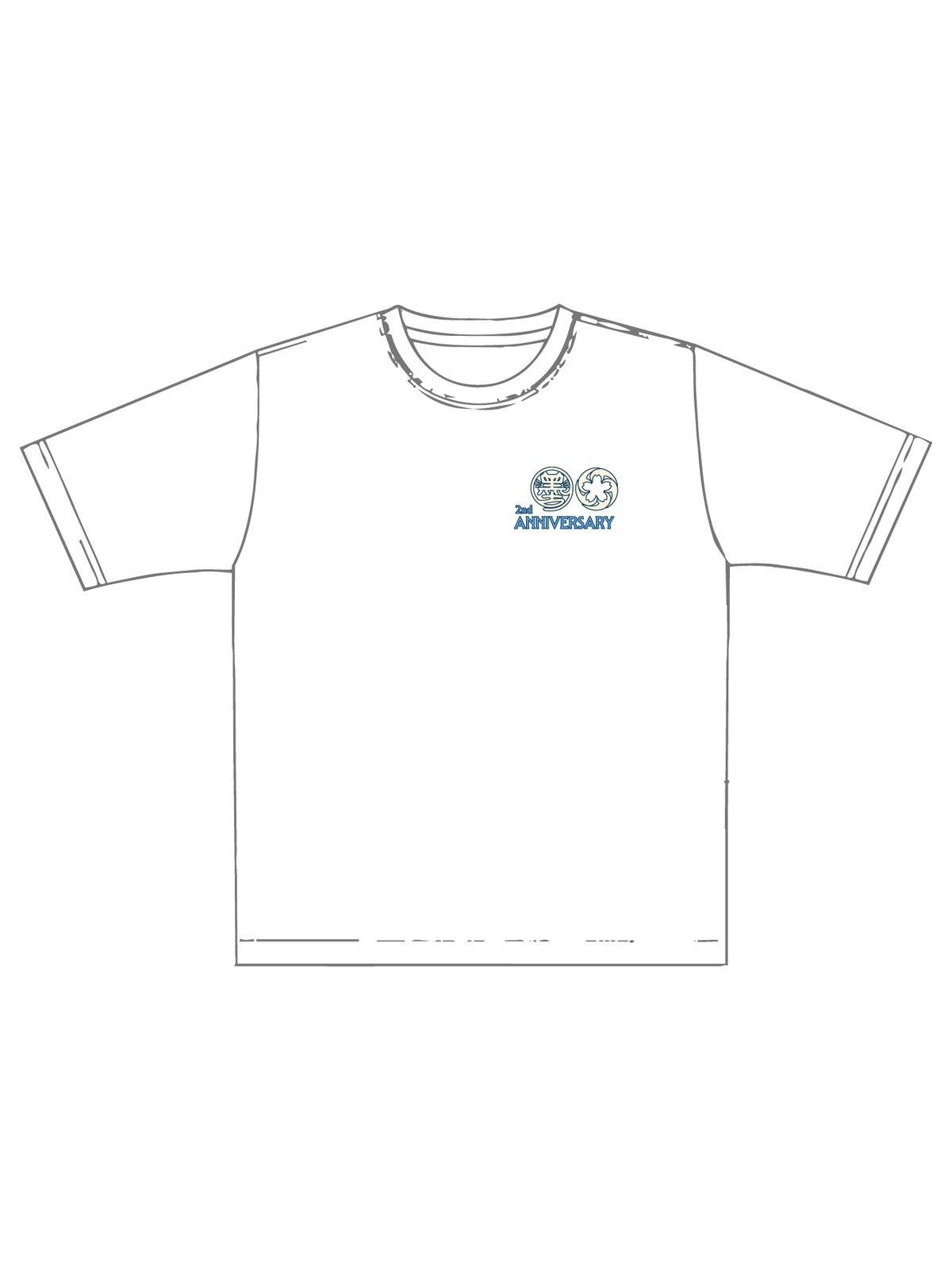 【SUMINEKO】“スミネコ 2nd anniversary チビねこ”プリントTシャツ 1