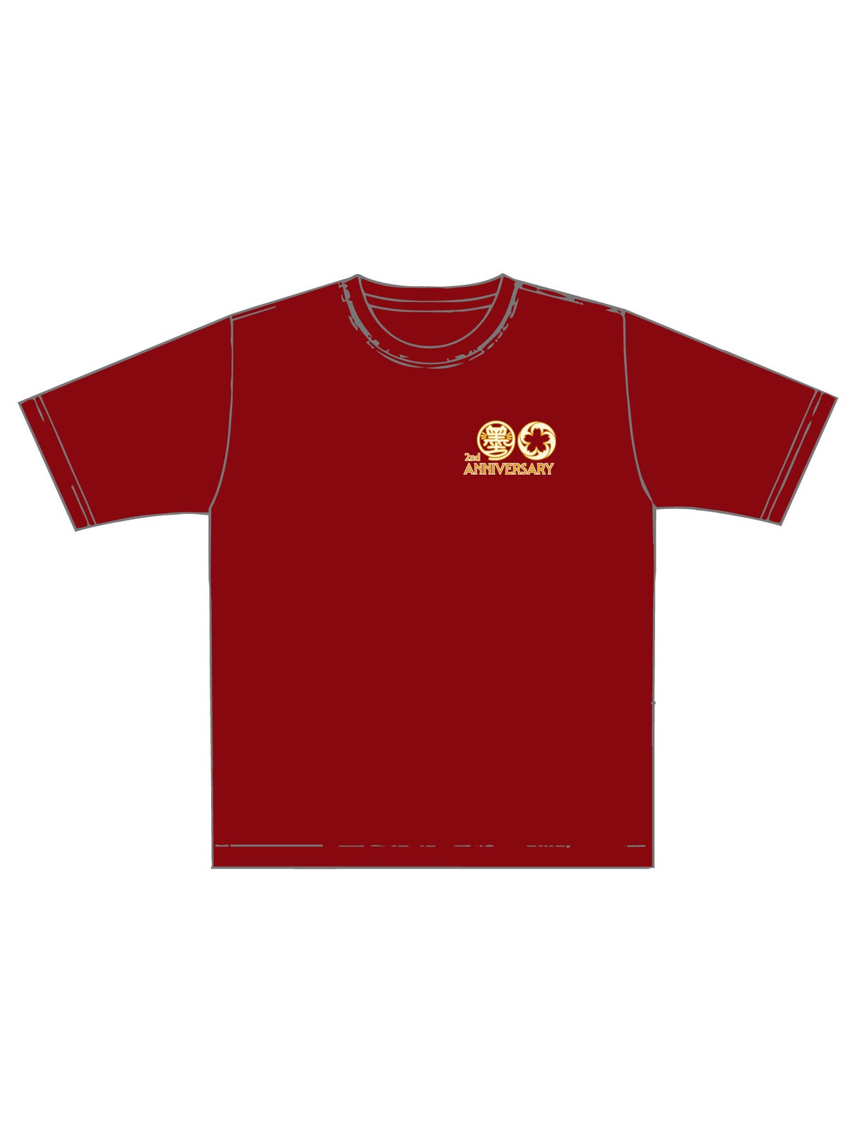 【SUMINEKO】“スミネコ 2nd anniversary チビねこ”プリントTシャツ 2