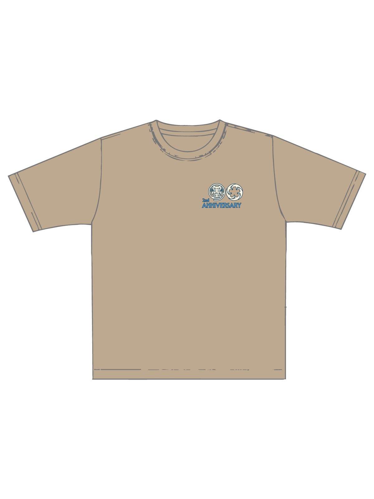 【SUMINEKO】“スミネコ 2nd anniversary チビねこ”プリントTシャツ 2